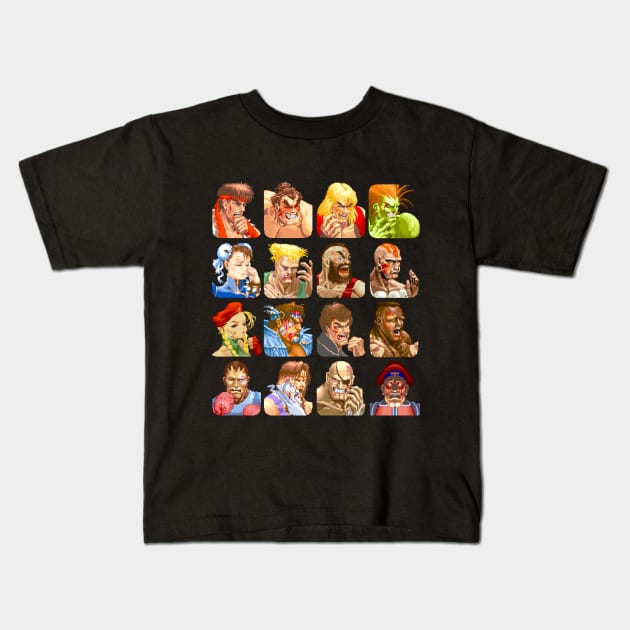 Defeated Portraits Super Street Fighter 2 Street Fighter Kids